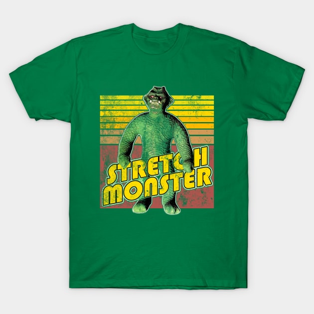 Stretch Monster, distressed T-Shirt by hauntedjack